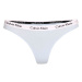 Calvin Klein 3PK THONG Dámské kalhotky, bílá, velikost