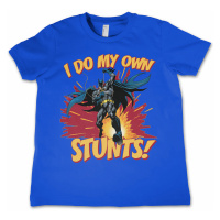 Batman tričko, I Do My Own Stunts Blue, dětské