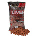 Starbaits boilie red liver - 1 kg 14 mm