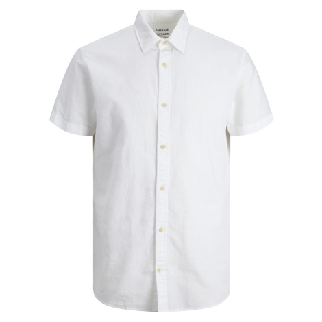 Jack&Jones Pánská košile JJESUMMER Slim Fit 12220136 White Jack & Jones