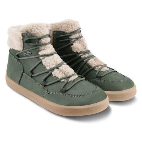 Barefoot dámské zimní boty Be Lenka - Bliss zelené