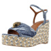 Kurt Geiger London KENSINGTON 105 ESPADRIL Modrá