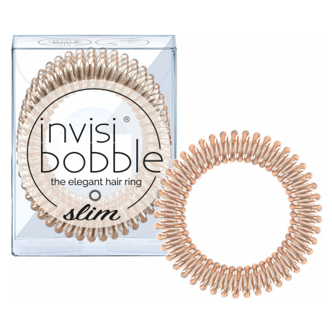 Invisibobble SLIM Bronze Me Pretty gumička do vlasů 3 ks