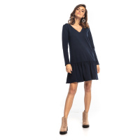 Tessita Woman's Dress T355 4 Navy Blue