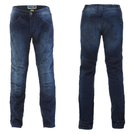 PMJ Titanium Pánské moto jeansy modrá PMJ Promo Jeans