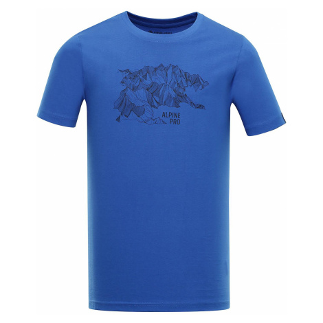 Pánské triko Alpine Pro UNEG 7 - modrá