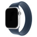 Fixed Elastický silikonový řemínek Silicone Strap pro Apple Watch 42/44/45mm modrý velikost L