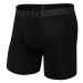 Saxx ROAST MASTER MID-WEIGHT BOXER BRIEF FLY black