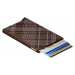 Secrid Cardprotector Laser tartan Brown