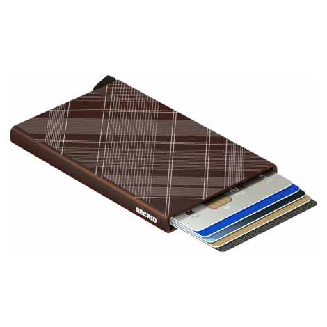 Secrid Cardprotector Laser tartan Brown