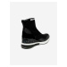 Bílo-černé dámské kotníkové boty Michael Kors Swift Bootie