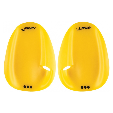 Plavecké packy finis agility paddle floating yellow