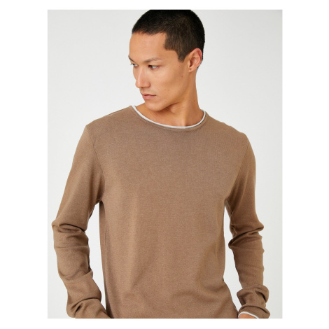 Koton Basic Knitwear Sweater Crew Neck Long Sleeved