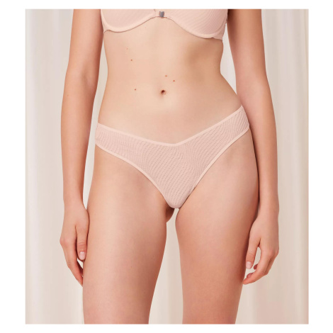 Dámská tanga Harmony Spotlight High Leg Brazilian - FIG - růžové 00VV - TRIUMPH