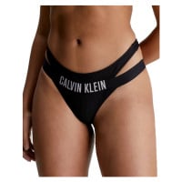 Dámské plavky Calvin Klein KW0KW02016 černé tanga | černá