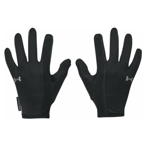 Under Armour Women's UA Storm Run Liner Gloves Black/Black/Reflective Běžecké rukavice