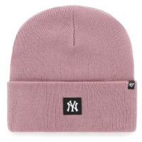 47 MLB NEW YORK YANKEES COMPACT ALT CUFF KNIT Zimní čepice, růžová, velikost