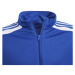 adidas SQUADRA 21 JACKET Chlapecká fotbalová mikina, modrá, velikost