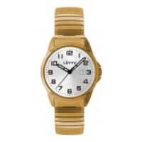 Pánské pružné hodinky LAVVU LWM0025 STOCKHOLM Big Gold
