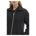 Mikina la martina woman fleece full zip peached černá