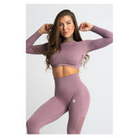 Dámský Crop-Top Wild Rose - Gym Glamour