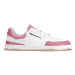 Barefoot tenisky Barebarics Wave - White & BubbleGum Pink