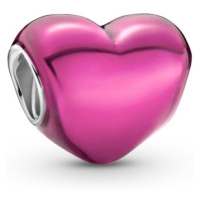 Pandora Romantický korálek Růžové srdce 799291C03