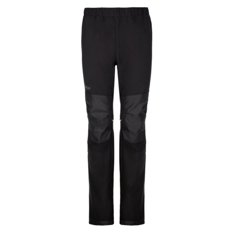Dětské softshellové outdoorové kalhoty Kilpi RIZO-J černá
