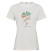 Tričko camel active t-shirt milk white aquarell