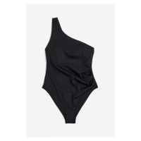H & M - Plavky's odhaleným ramenem Light Shape - černá