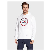 Tommy Jeans pánská bílá mikina