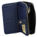 Trendy dámská koženková peněženka Bellina,  modrá