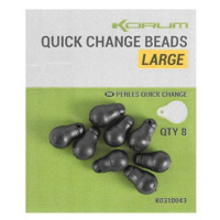 KORUM Zarážka Quick Change Beads Large 8 ks