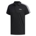 Adidas adidas Designed 2 Move 3-Stripes Polo Shirt Černá