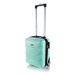 Rogal Zelený mini luxusní příruční kufr "Luxury" - S (25l)