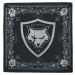 Bad Wolves Shield and paws - Bandana Bandana - malý šátek černá