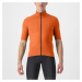 CASTELLI Cyklistický dres s krátkým rukávem - PERFETTO RoS 2 WIND - oranžová