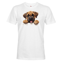 Pánské tričko s potiskem Mastiff - vtipné tričko