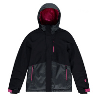 O'Neill CORAL Dívčí lyžařská/snowboardová bunda, černá, velikost