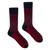 Spox Sox Burgundy mosaic Ponožky