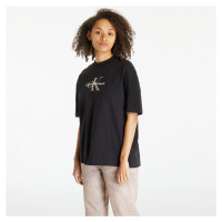 Calvin Klein Jeans Cotton Monogram T-Shirt Black
