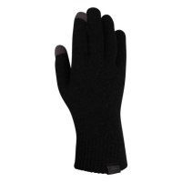 Willard WILLIS Pletené prstové rukavice, černá, velikost