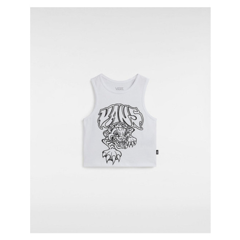 VANS Prowler Fitted Tank Top Women White, Size