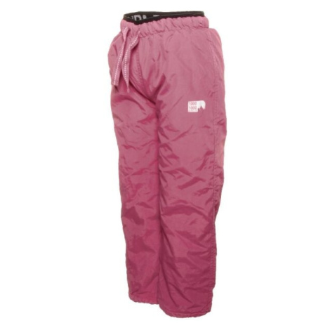 Pidilidi OUTDOOR PANTS Dívčí outdoorové kalhoty, vínová, velikost