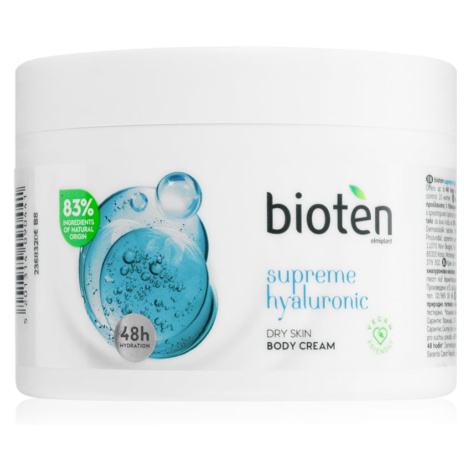 Bioten Supreme Hyaluronic hydratační tělový krém 250 ml