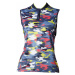 Callaway Womens Sleeveless Multi-Colour Camo Peacoat Polo košile