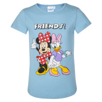 Minnie Mouse - licence Dívčí tričko - Minnie Mouse 209, světle modrá Barva: Modrá světle