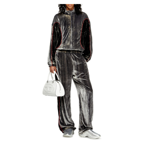 Kalhoty diesel p-hay-fem trousers black