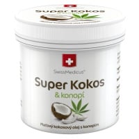 SwissMedicus Super Kokos a konopí pleťový olej 150 ml