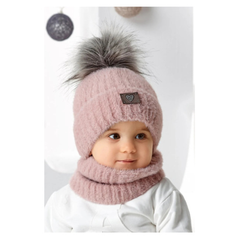 Dětský set čepice a šála 46-425 - AJS